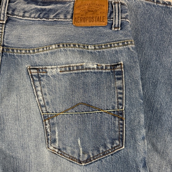 Aeropostale "DRIGGS" Slim bootcut blue jeans  Size 36 X 34 - Picture 10 of 12
